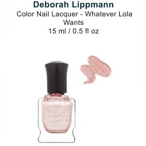 NIB Deborah Lippmann ‘Whatever Lola Wants’ created with Kelly Ripa